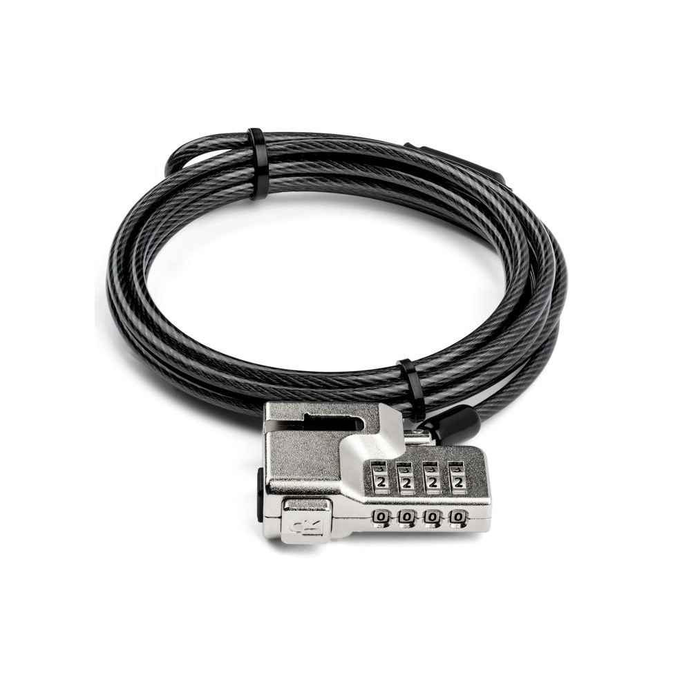 Kensington 4-Wheel Combination Lock Security Cable For Surface Laptop Standard