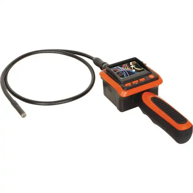 Inspection QC8710 1M Borescope Video Camera 9mm Cam Head w/ 2.4" LCD Red