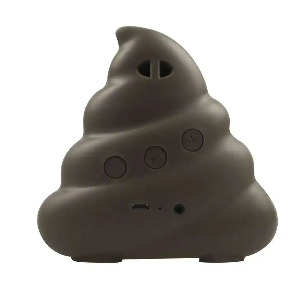 Jam Bluetooth Wireless Speaker w/Mic Choc Swirl Poop Emoji for iPhone/Galaxy