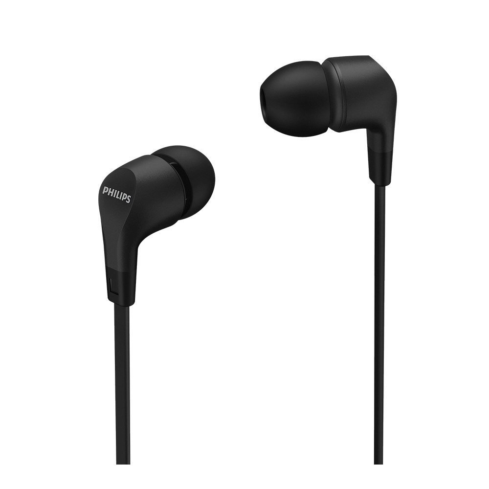 Philips Upbeat Series 1000 In-Ear Wired Headphones w/ Built-In Mic/3.5mm Black