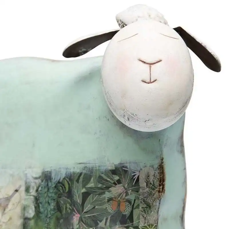 Willow & Silk Nature's Art Dreamy Sheep Home Decor Ornament