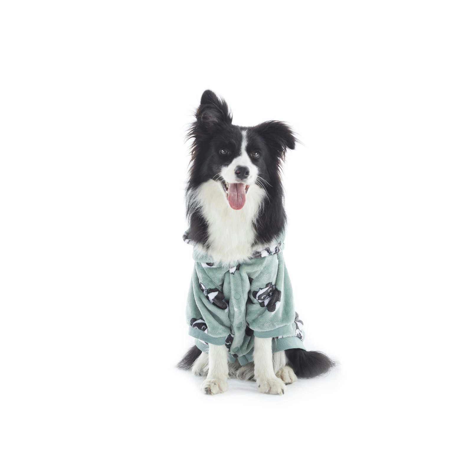 Charlie's Uggo Pand-UH! Dog Hoodie Sage Medium