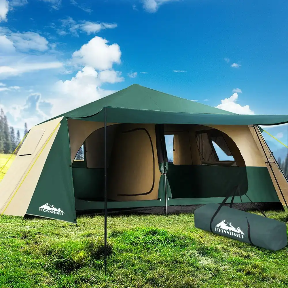 Weisshorn Instant Pop up Camping Tent 8 Person Outdoor Hiking Tents Dome