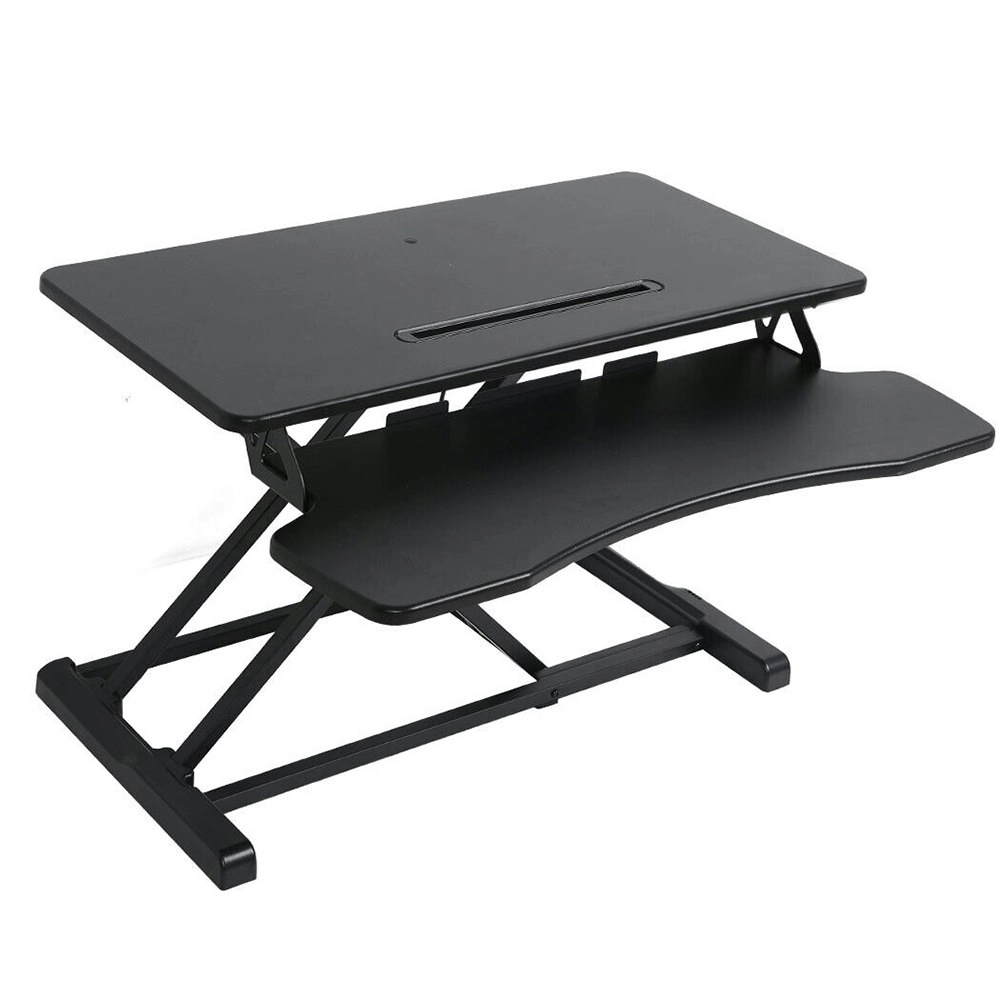 Viviendo Height Adjustable Desk Riser Sit Stand Computer Office Keyboard Shelf