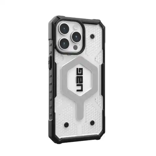 UAG Pathfinder Clear MagSafe Series Case for iPhone 15 Pro Max - Ice