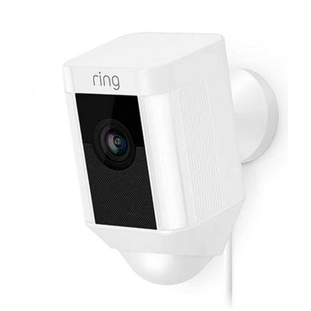 Ring Spotlight Wired Camera White