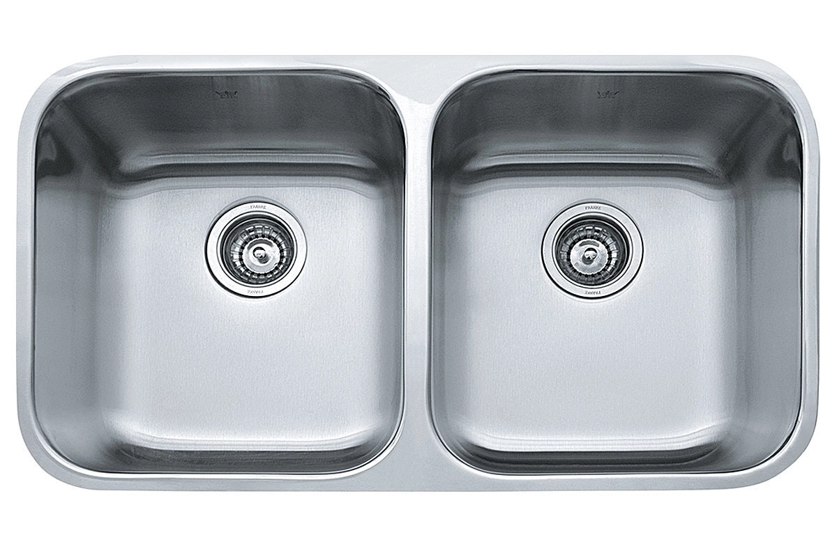 Franke Steel Queen Double Bowl Undermount Sink