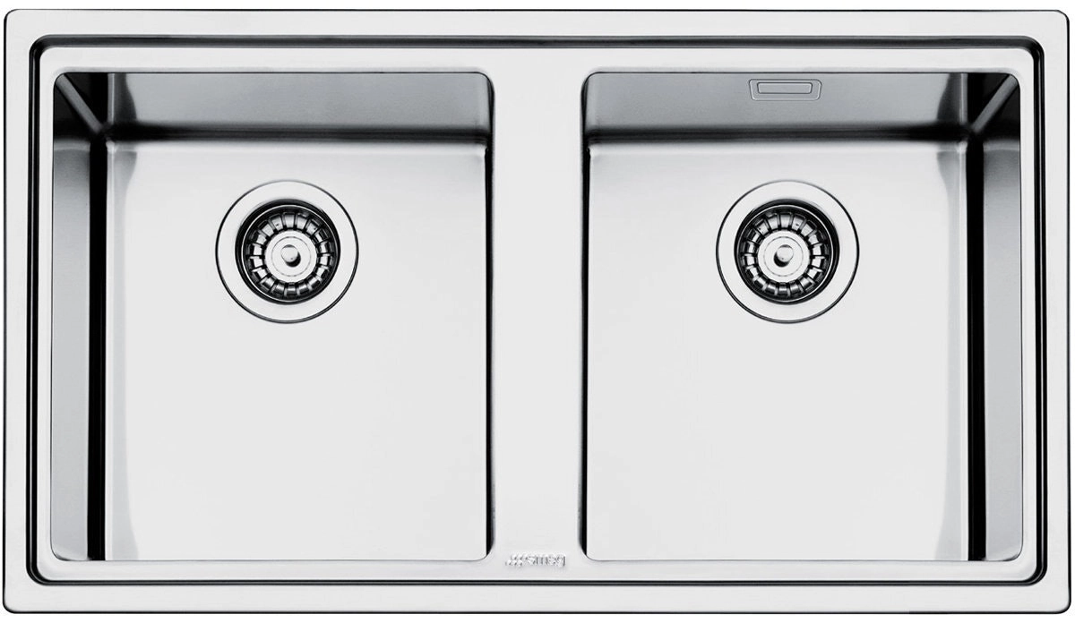 SMEG Double Bowl Sink