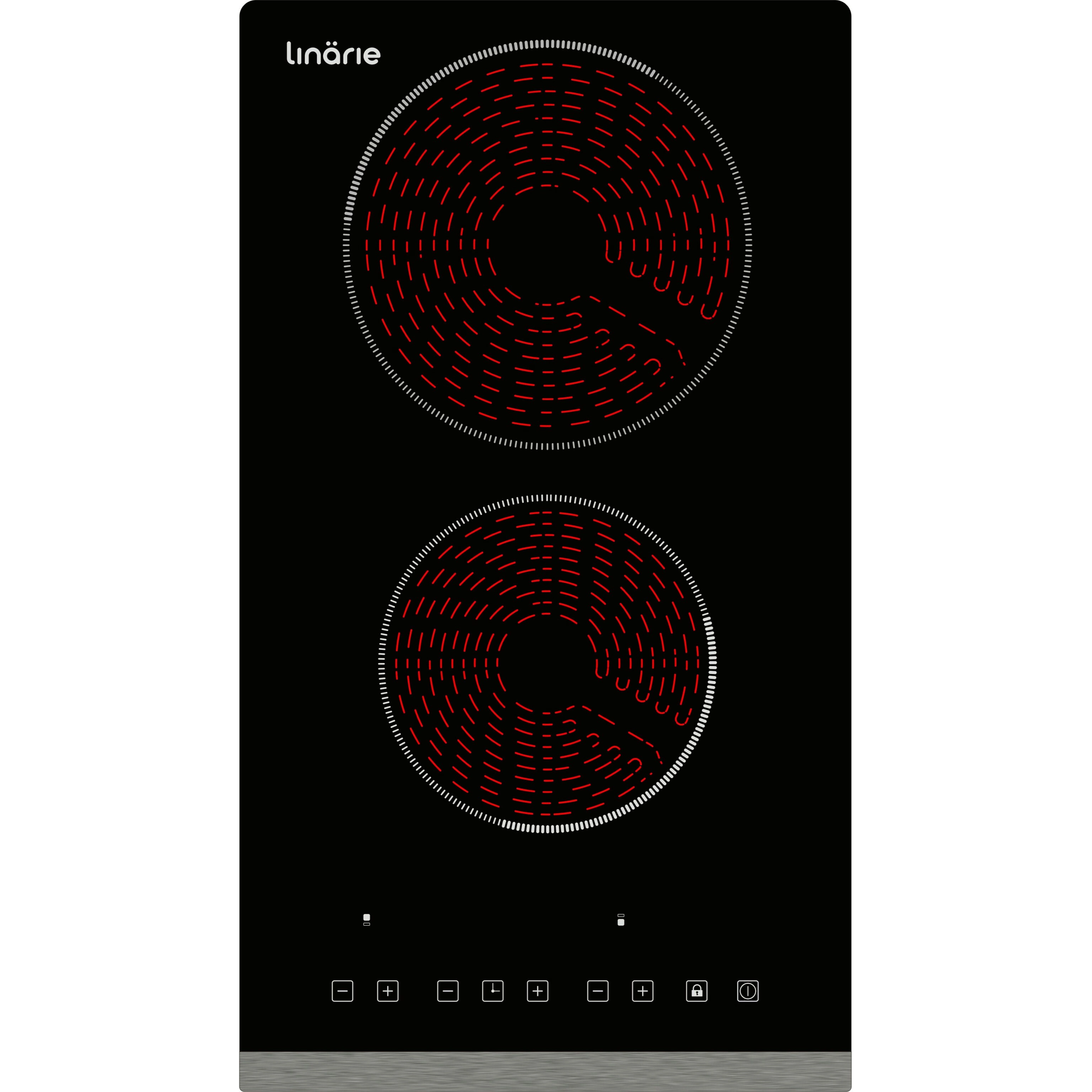 Linarie 30cm Domino 2 Burner Ceramic Cooktop