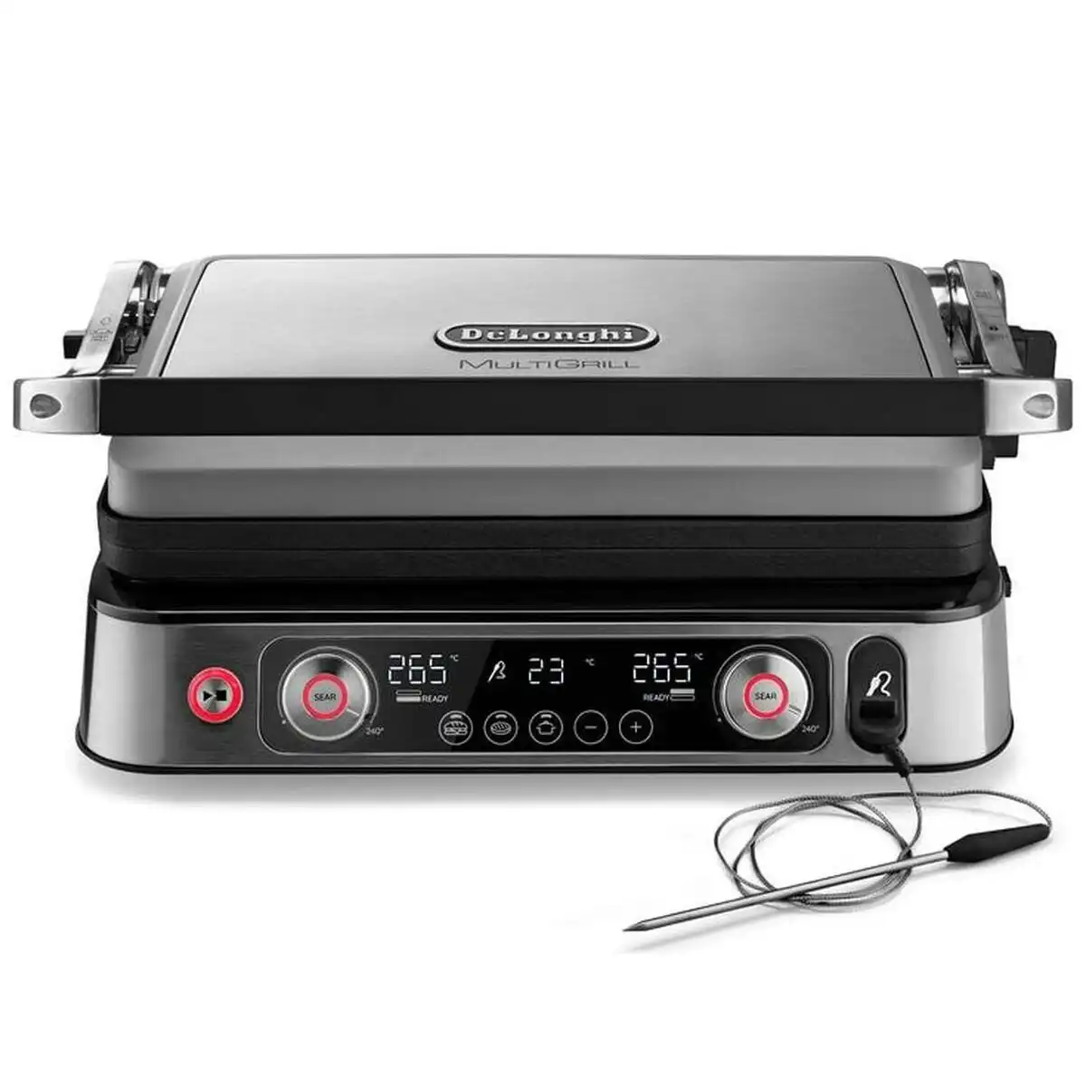 De'Longhi MultiGrill 1100 with ThermoProbe Contact Grill and BBQ