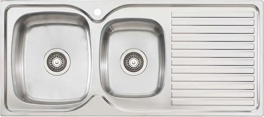 Oliveri Endeavour 1 & 3/4 Bowl Inset Sink With Drainer EE11