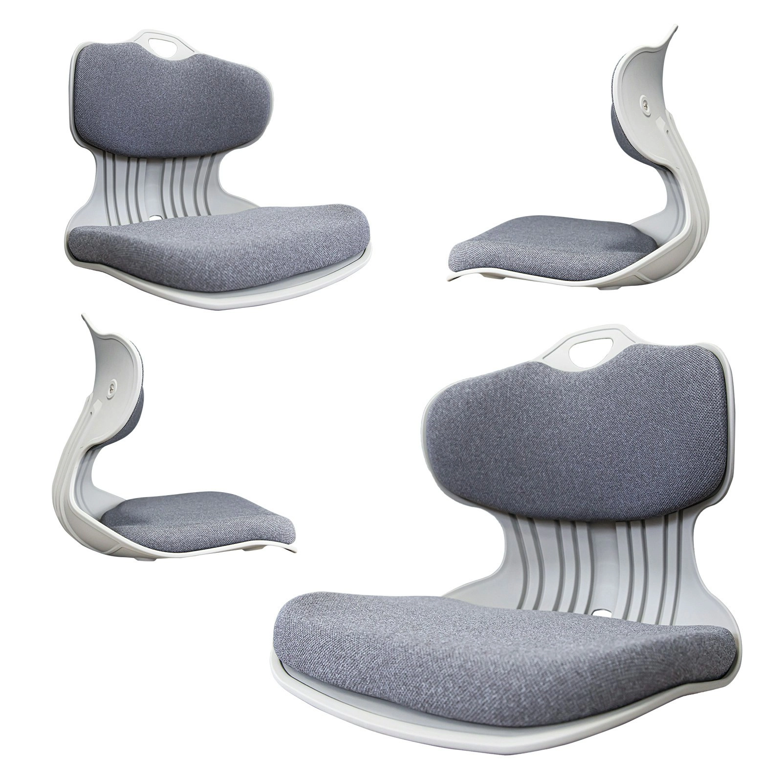 4X Korean Slender Posture Correction Chair - GREY