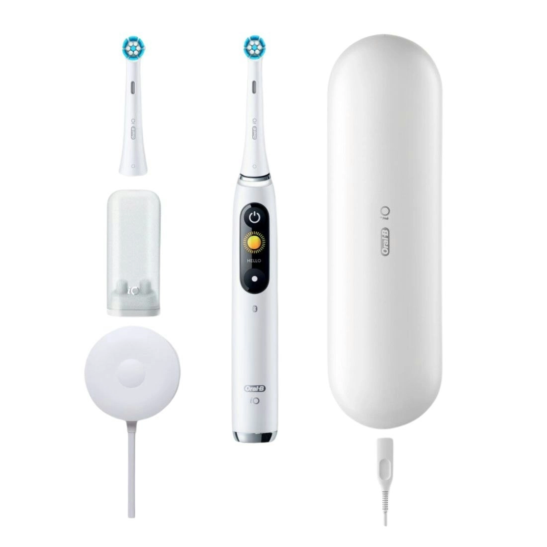 Oral-B iO 9 Series Electric Toothbrush W/ Travel Case - Alabaster White