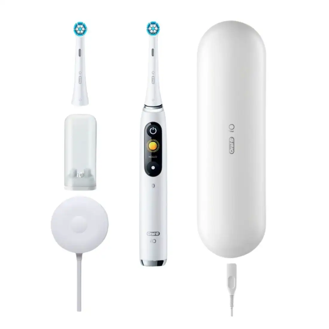 Oral-B iO 9 Series Electric Toothbrush W/ Travel Case - Alabaster White