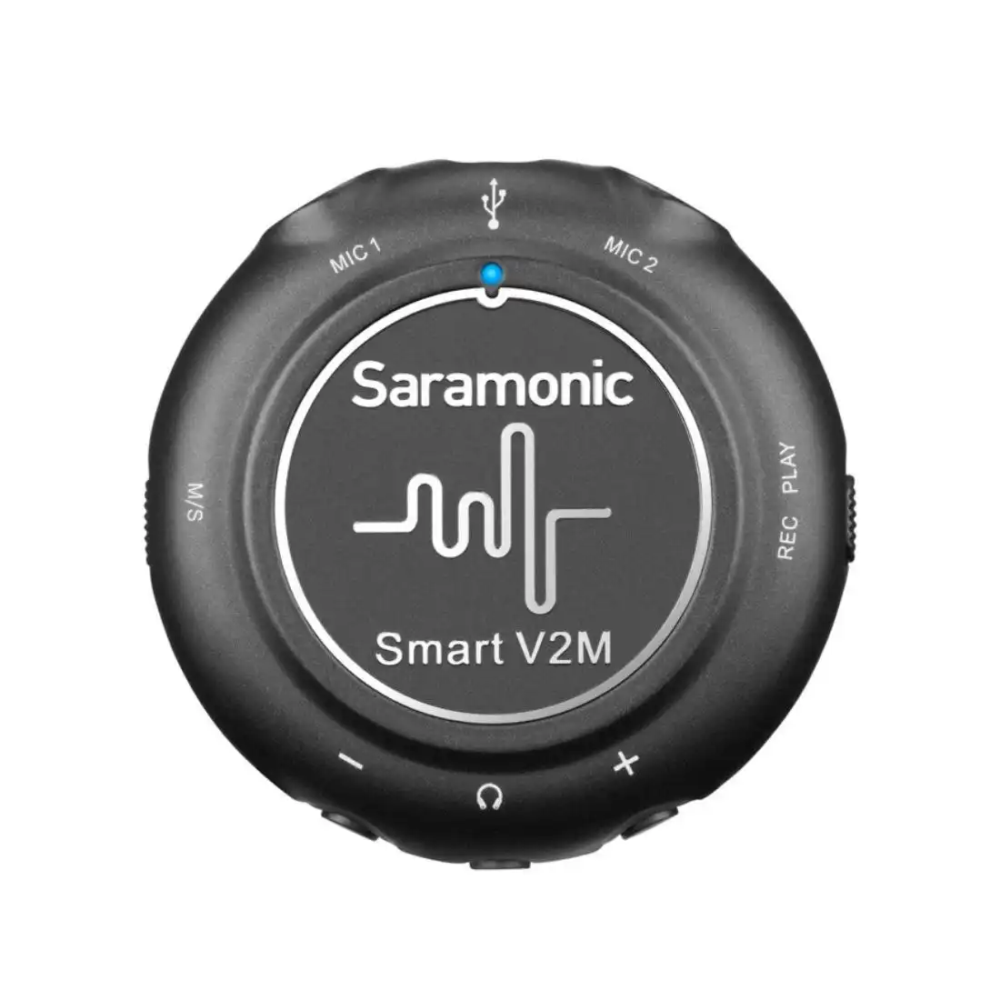 Saramonic SmartV2M Portable Audio Interface with Two Omnidirectional Lavalier Microphones