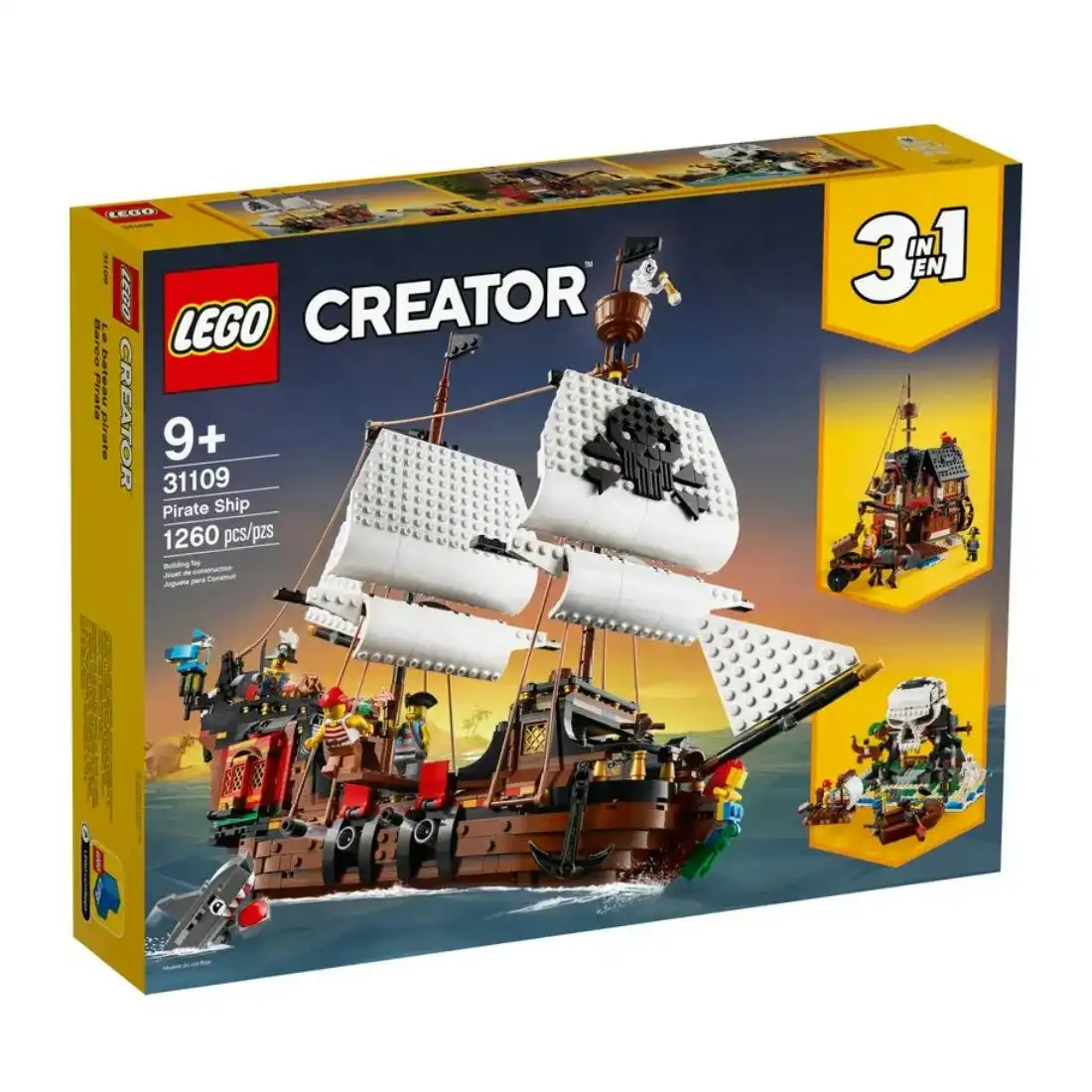 LEGO Creator Pirate Ship Building Kit (31109)