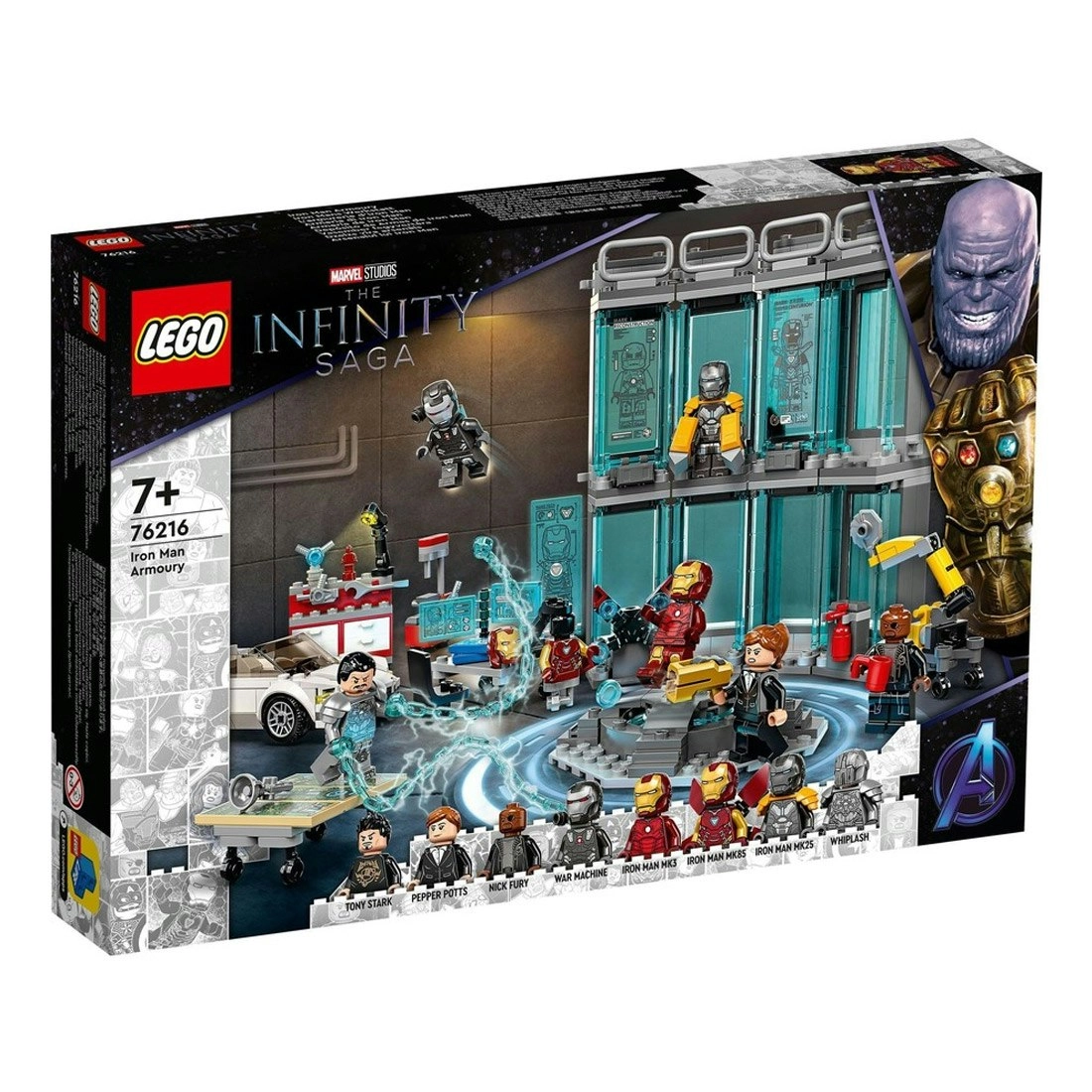 LEGO Marvel Iron Man Armoury (76216)