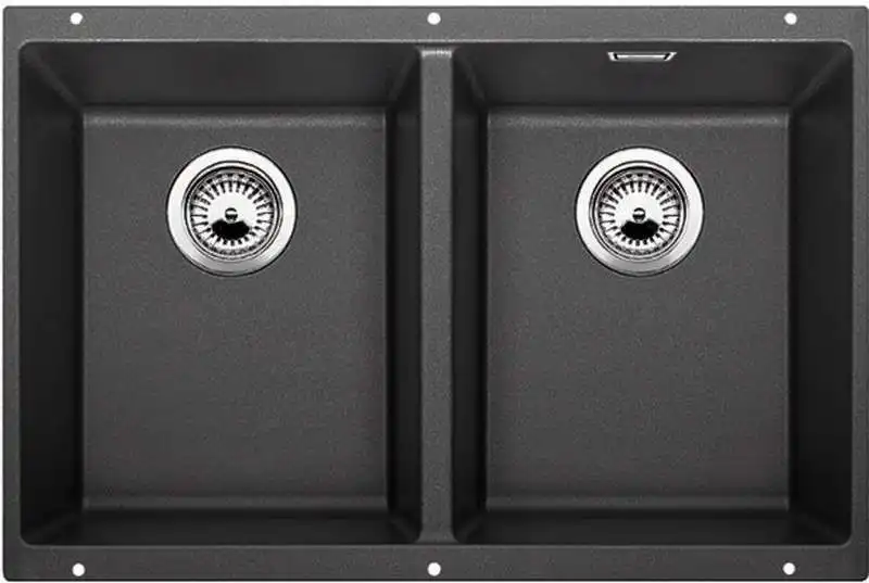 Blanco Anthracite Double Bowl Undermount Granite Sink SUB350350UK5 526855