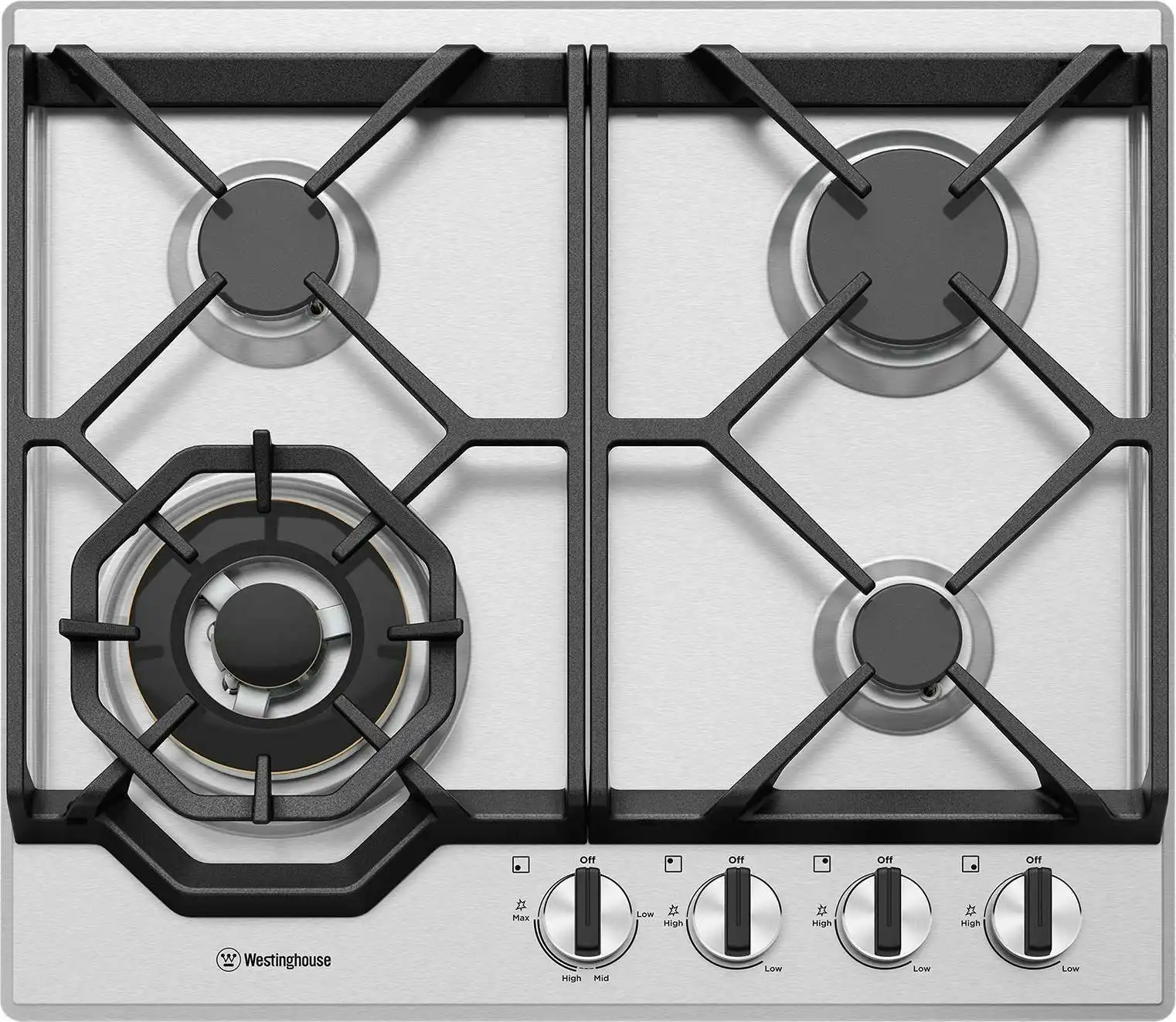 Westinghouse 60cm Gas Cooktop WHG648SC