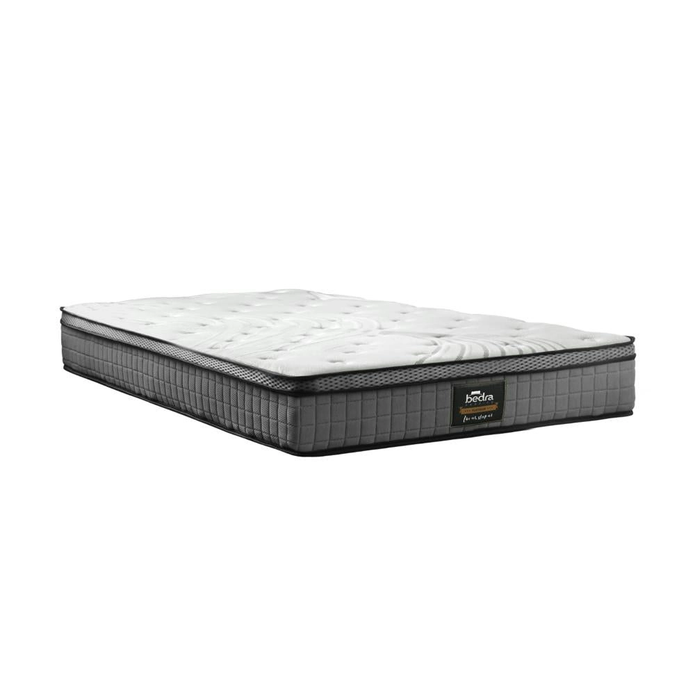 Luna Mattress Bed Spring Mattress 4D Mesh Euro Top Medium Foam 22cm