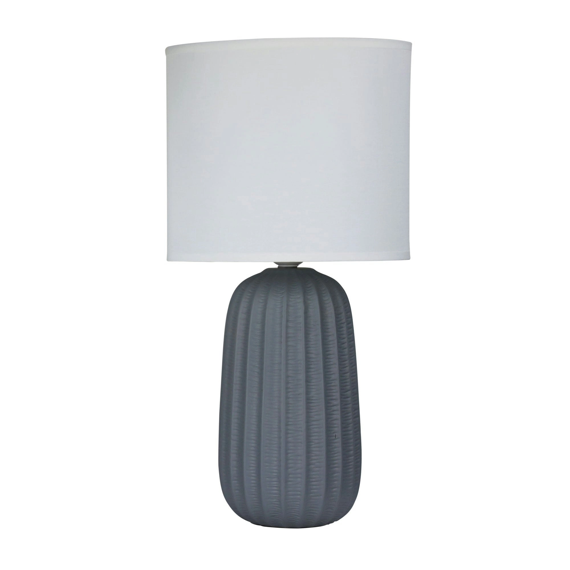 BENJY.25 Grey Ceramic Table Lamp