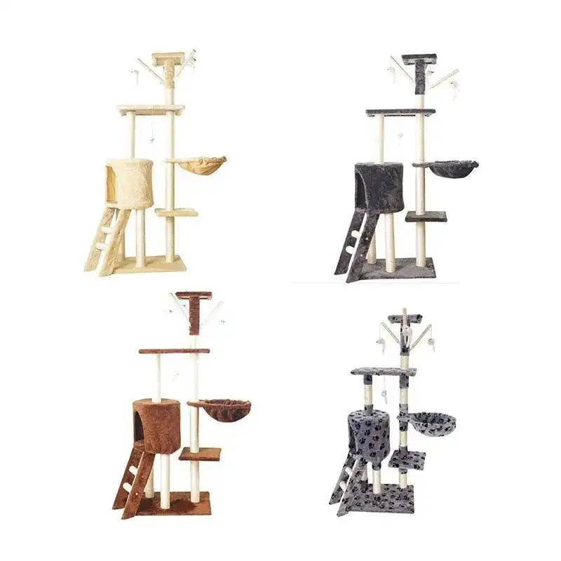 Cat Tree Scratching Post Gym House Condo Scratcher Furniture Tower