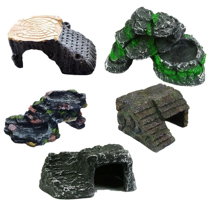 Turtle Sunbed Floating Island Pet Climbing Hideaway Fish Tank Aquascape