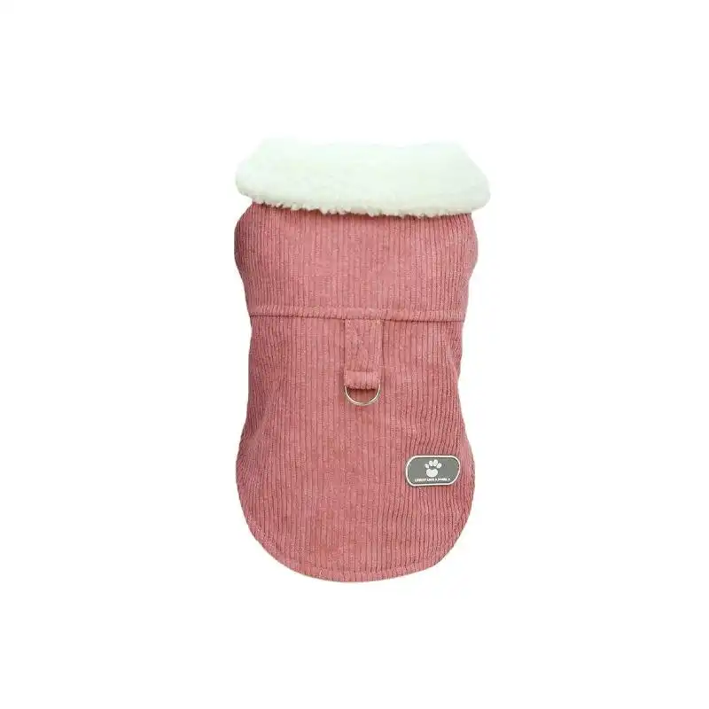 Pet Dog Clothes Jackets Warm Jumper Windproof Puppy Winter Coat Clothes Clothing Watermelon Red