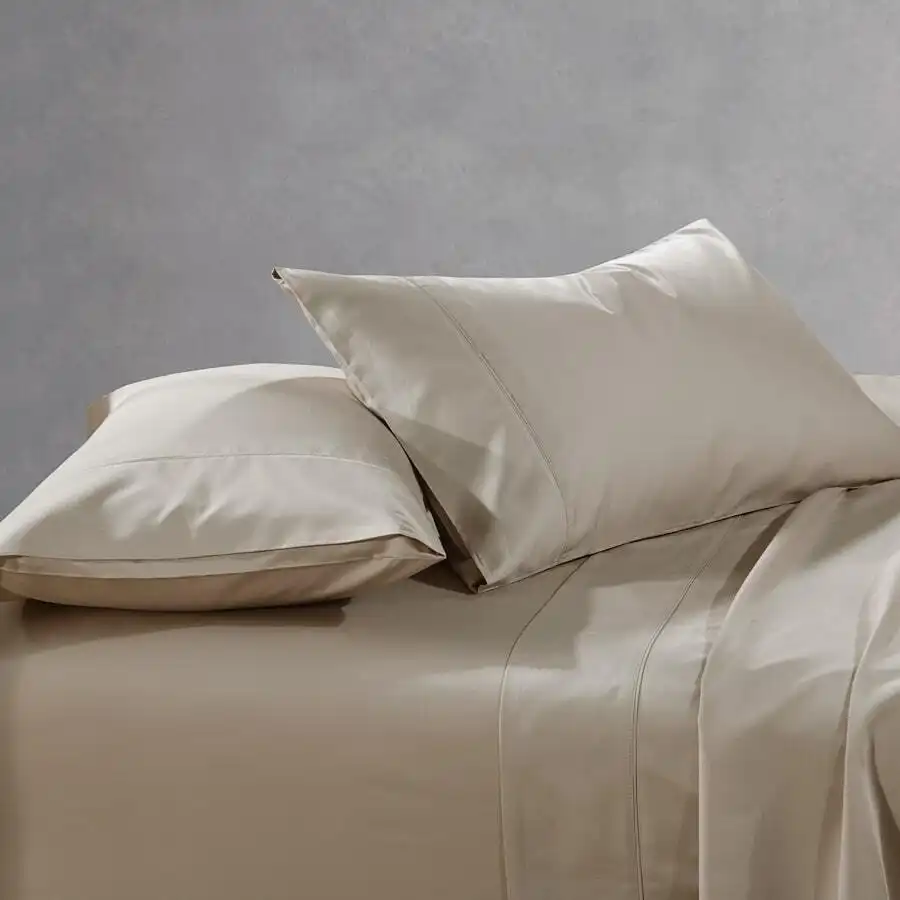 Soho 1000TC Cotton Sheet Set Linen Queen Bed Extra Depth