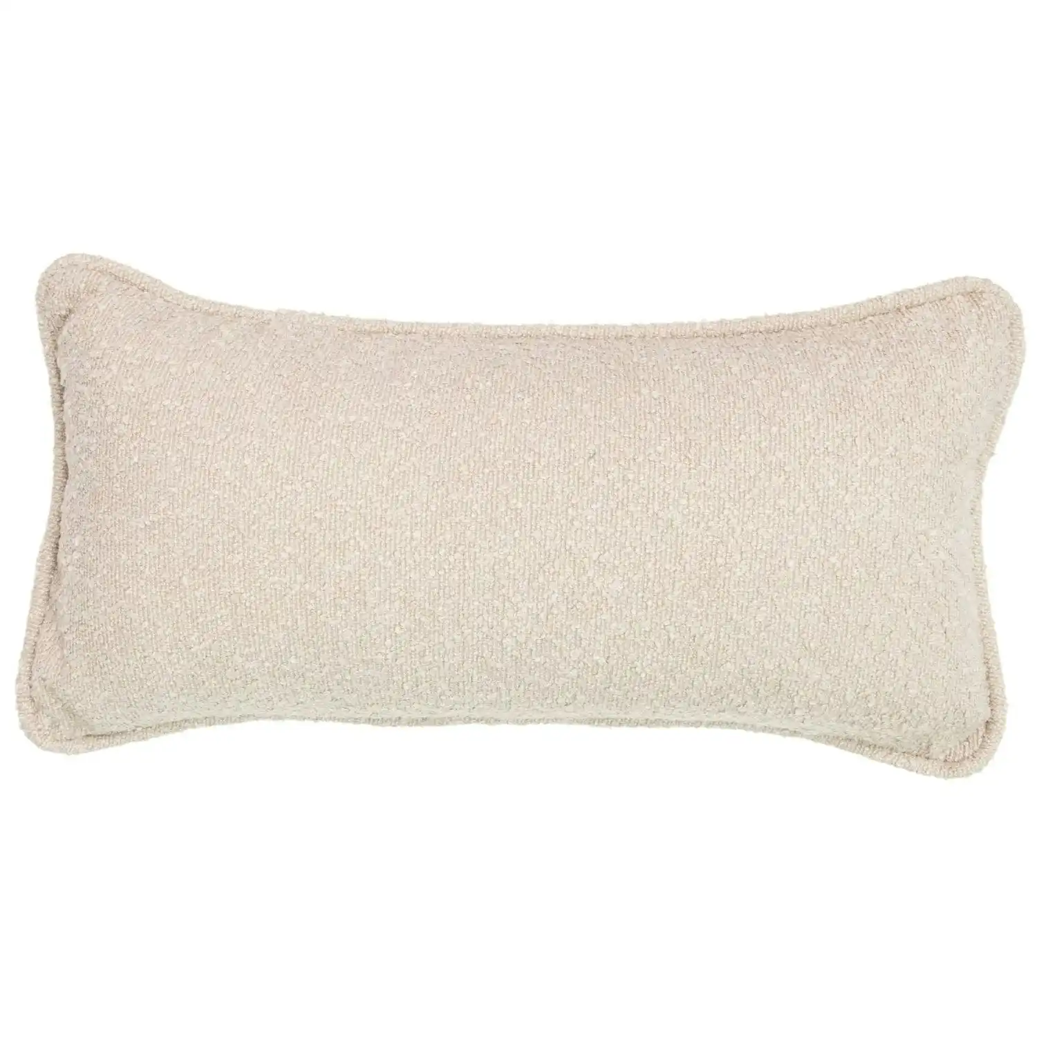 Boucle Breakfast Cushion - Linen