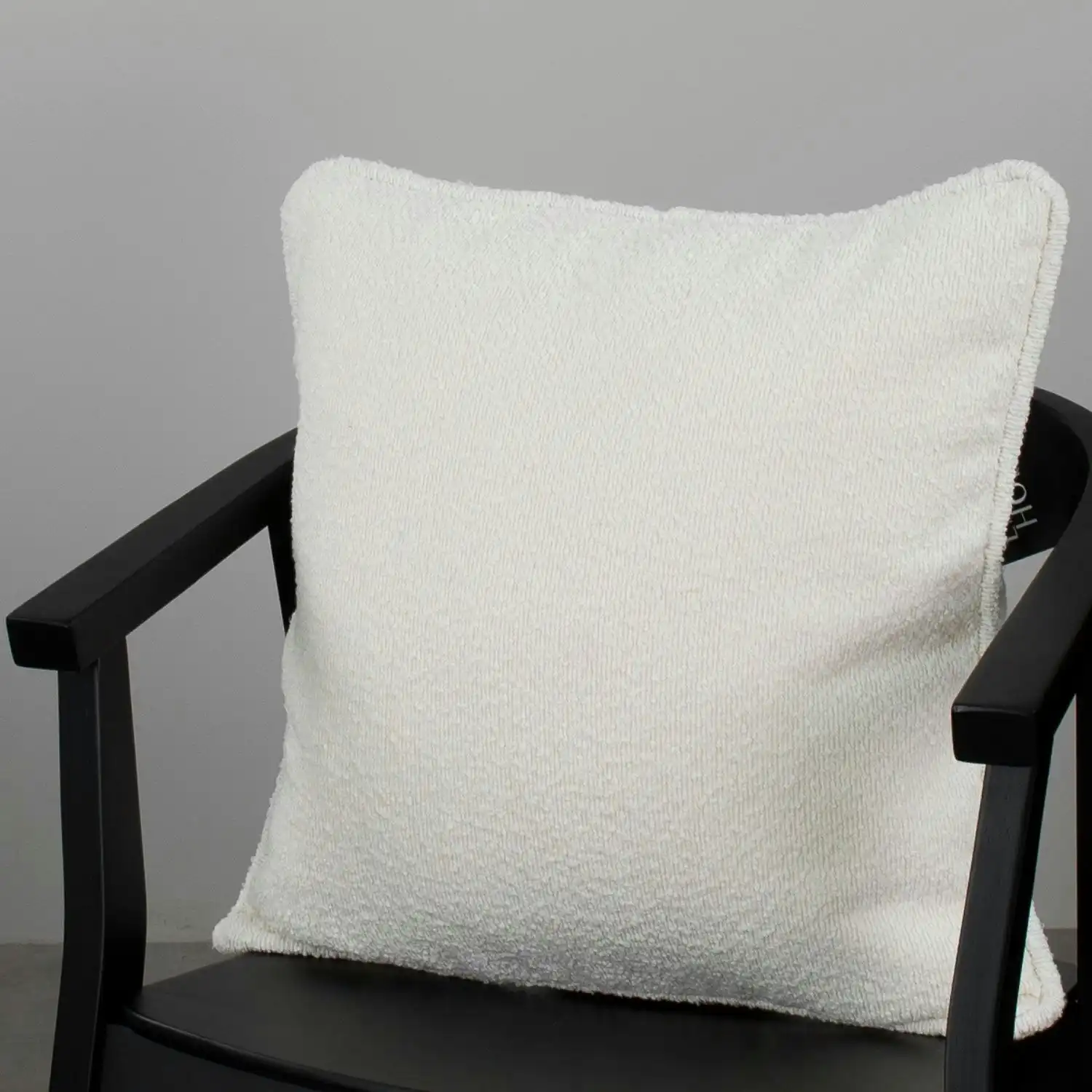 Boucle Square Cushion - Off White