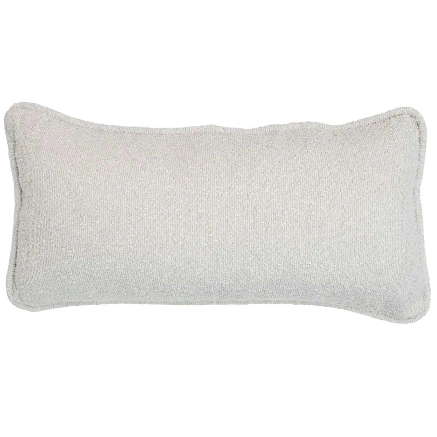Boucle Breakfast Cushion - Silver