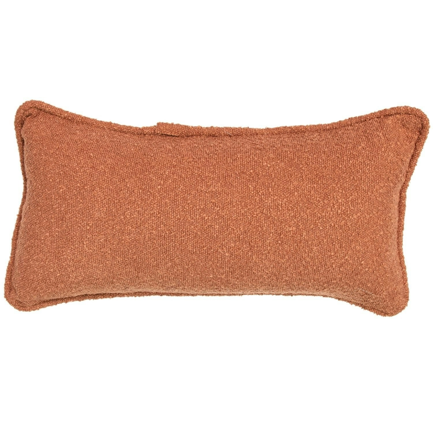 Boucle Breakfast Cushion - Ruby