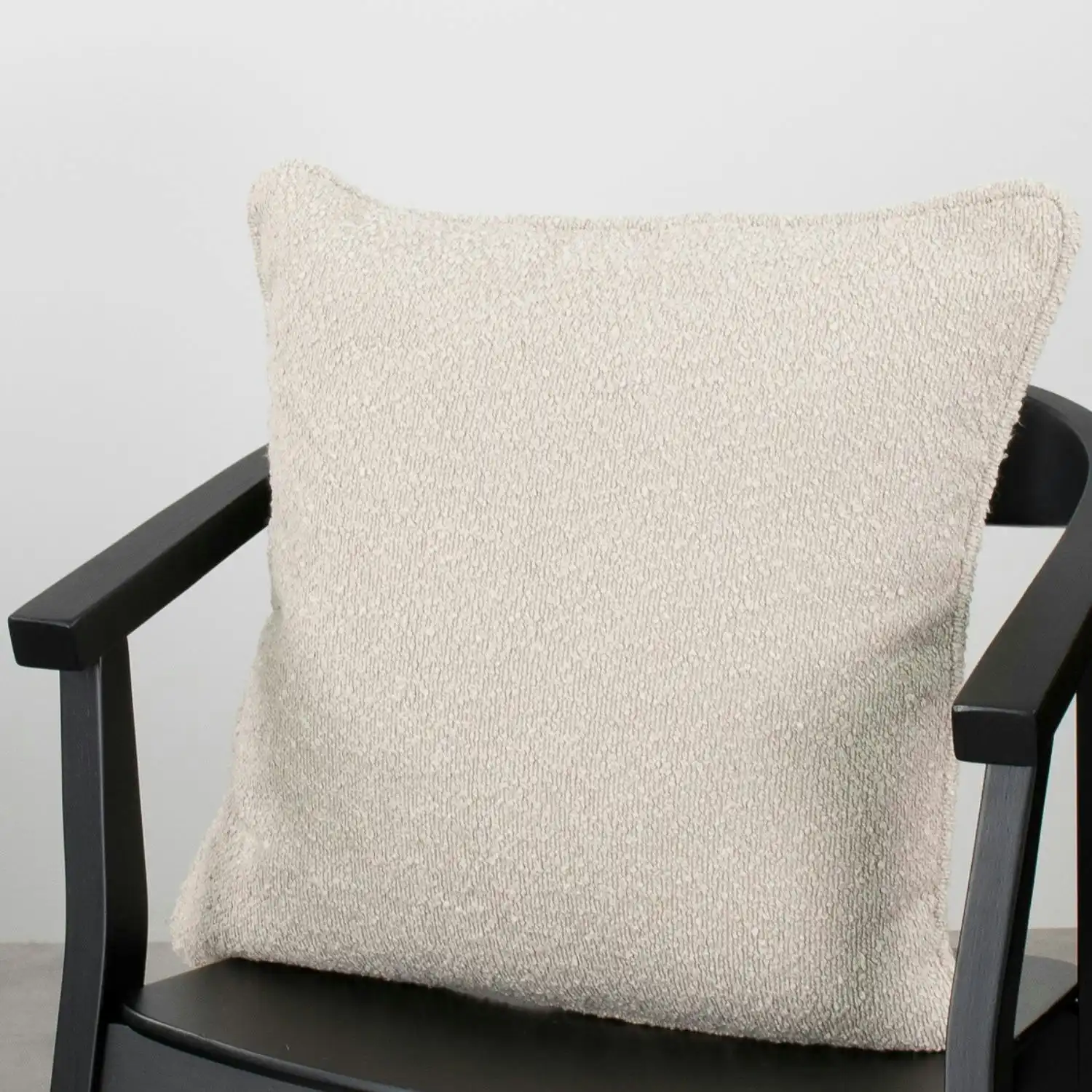 Boucle Square Cushion - Linen