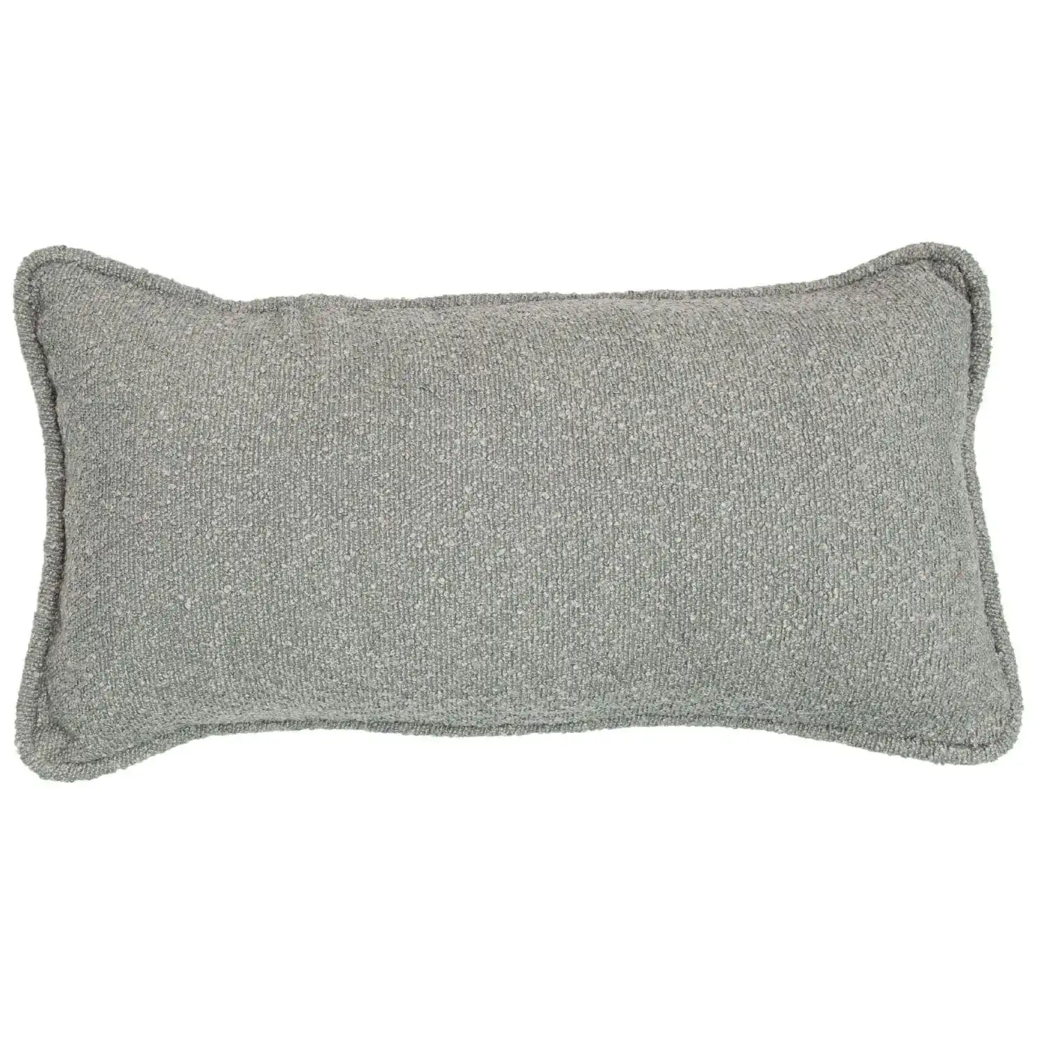 Boucle Breakfast Cushion - Dark Grey