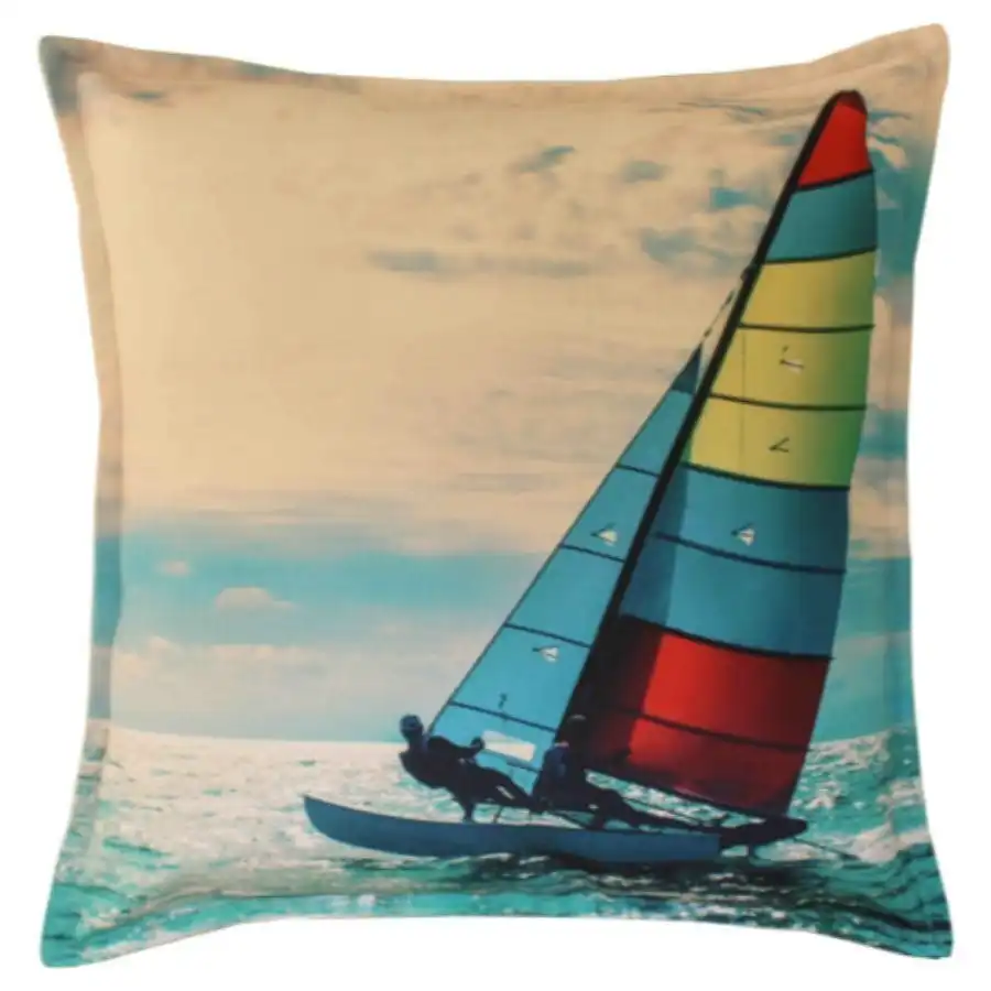 Sail Boat Cushion