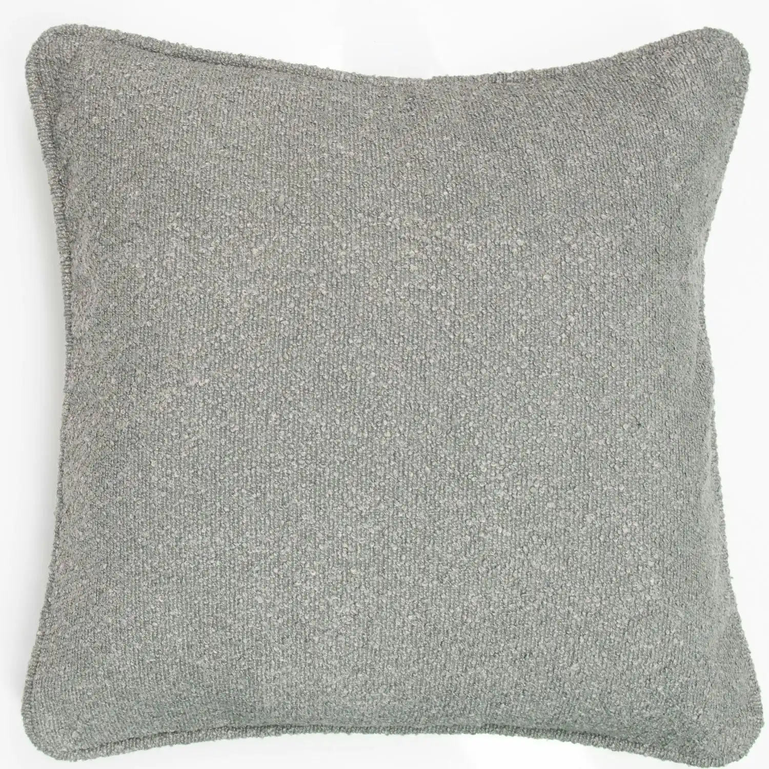 Boucle European Pillowcase - Dark Grey