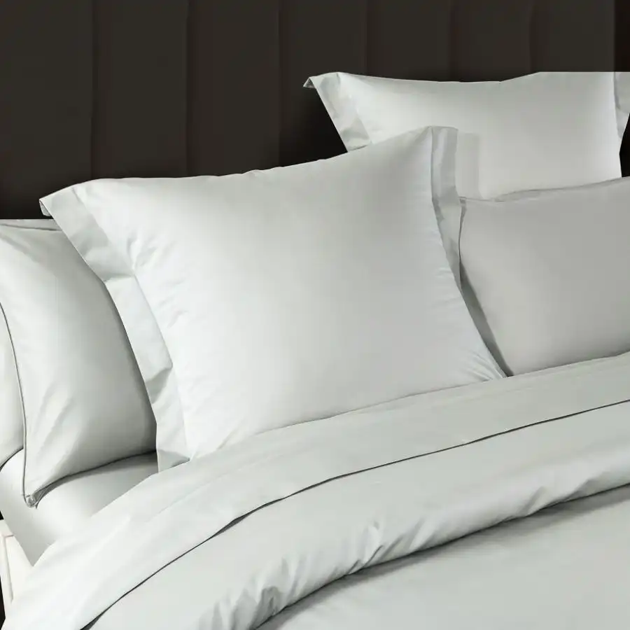 Soho 1000 Thread Count European Pillowcase Silver