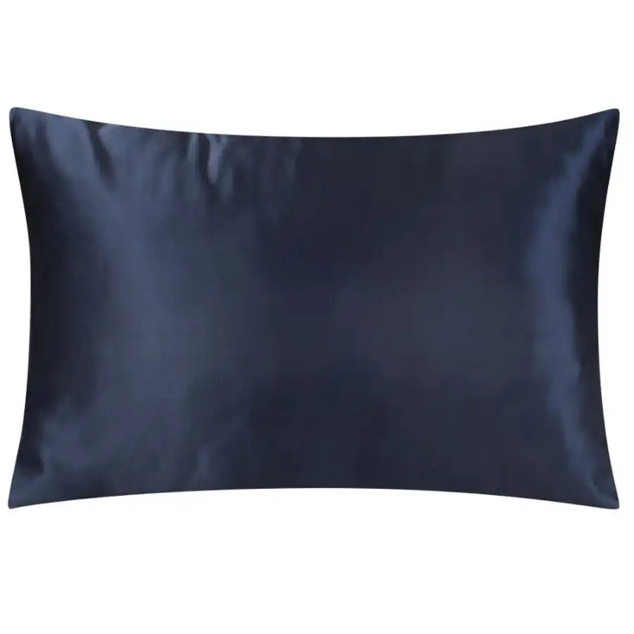 Satin Pillowcase Navy