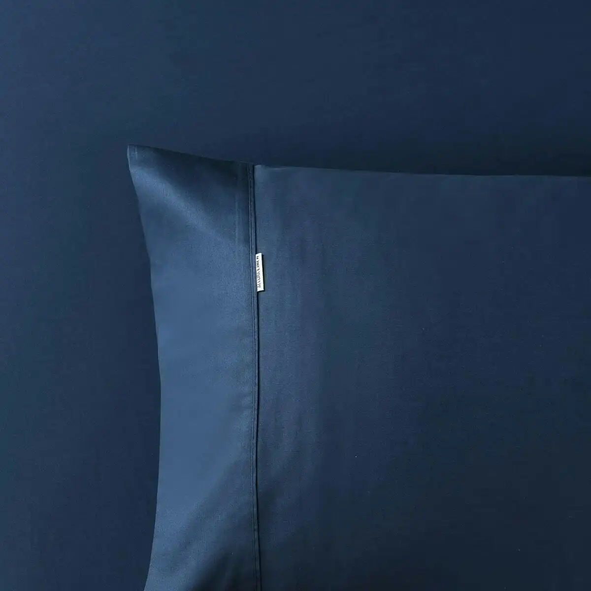 King Size Pillow Case - 400 Thread Count Navy