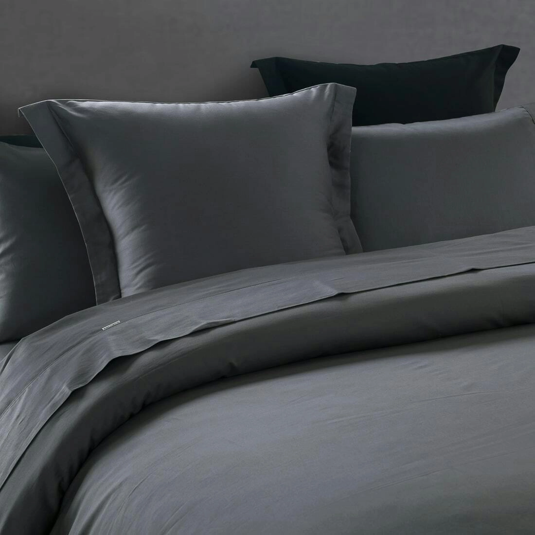 400 Thread Count Charcoal European Pillowcase