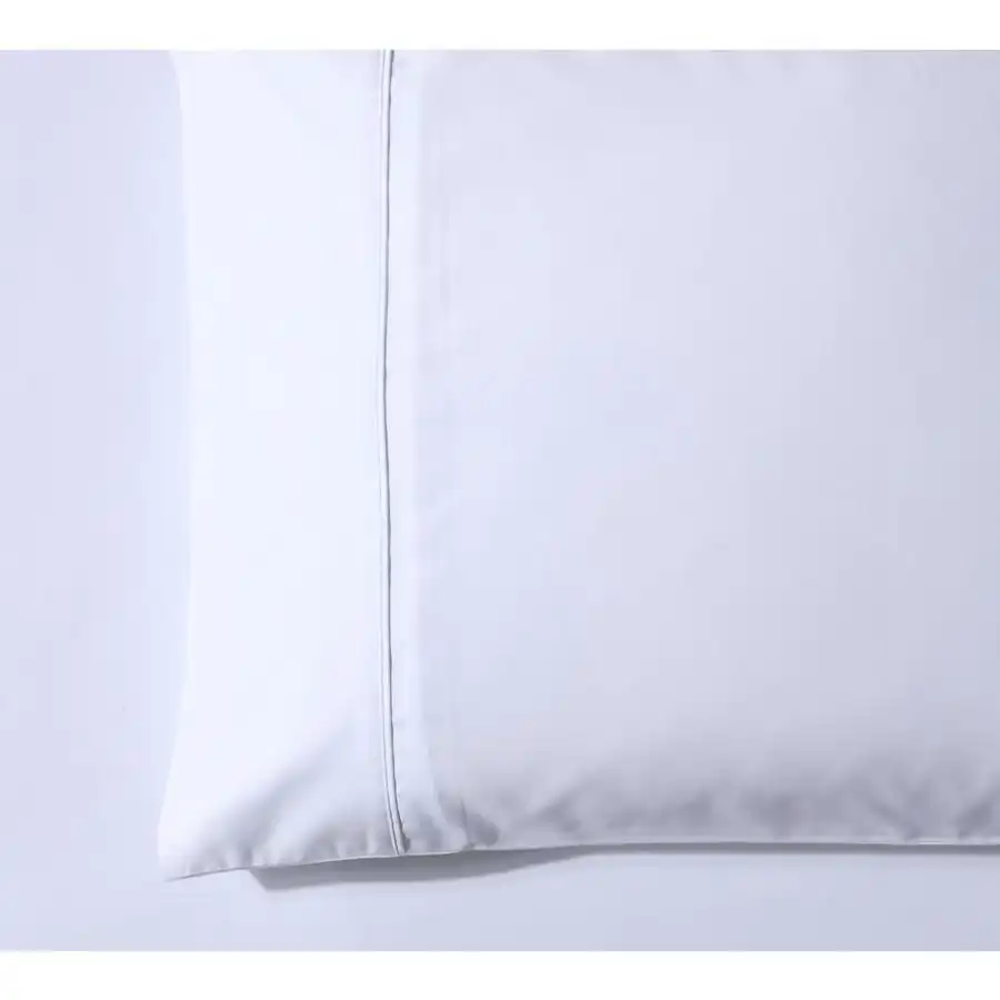 Soho 1000 Thread Count Queen Size Pillowcase Pair White