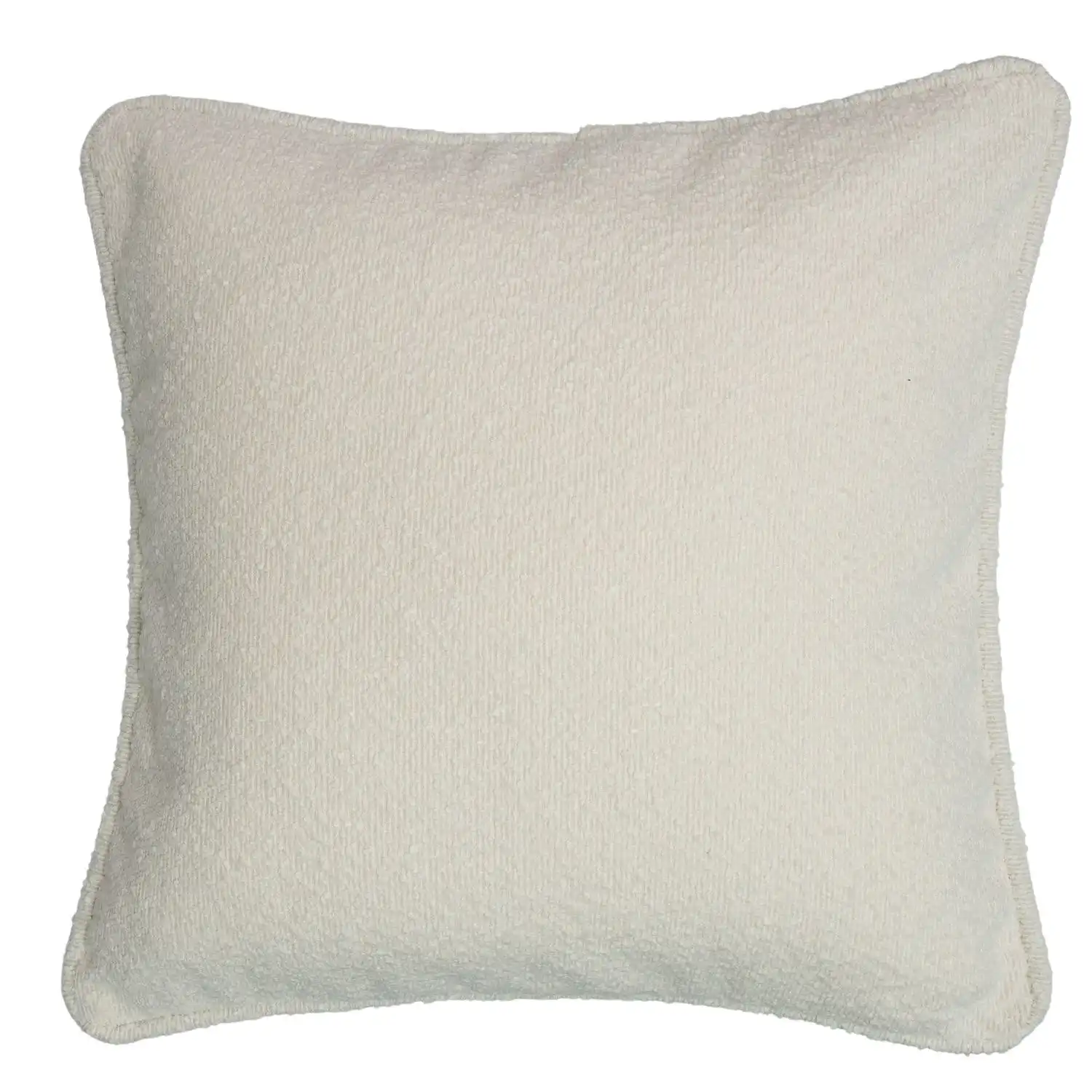 Boucle European Cushion - Off White