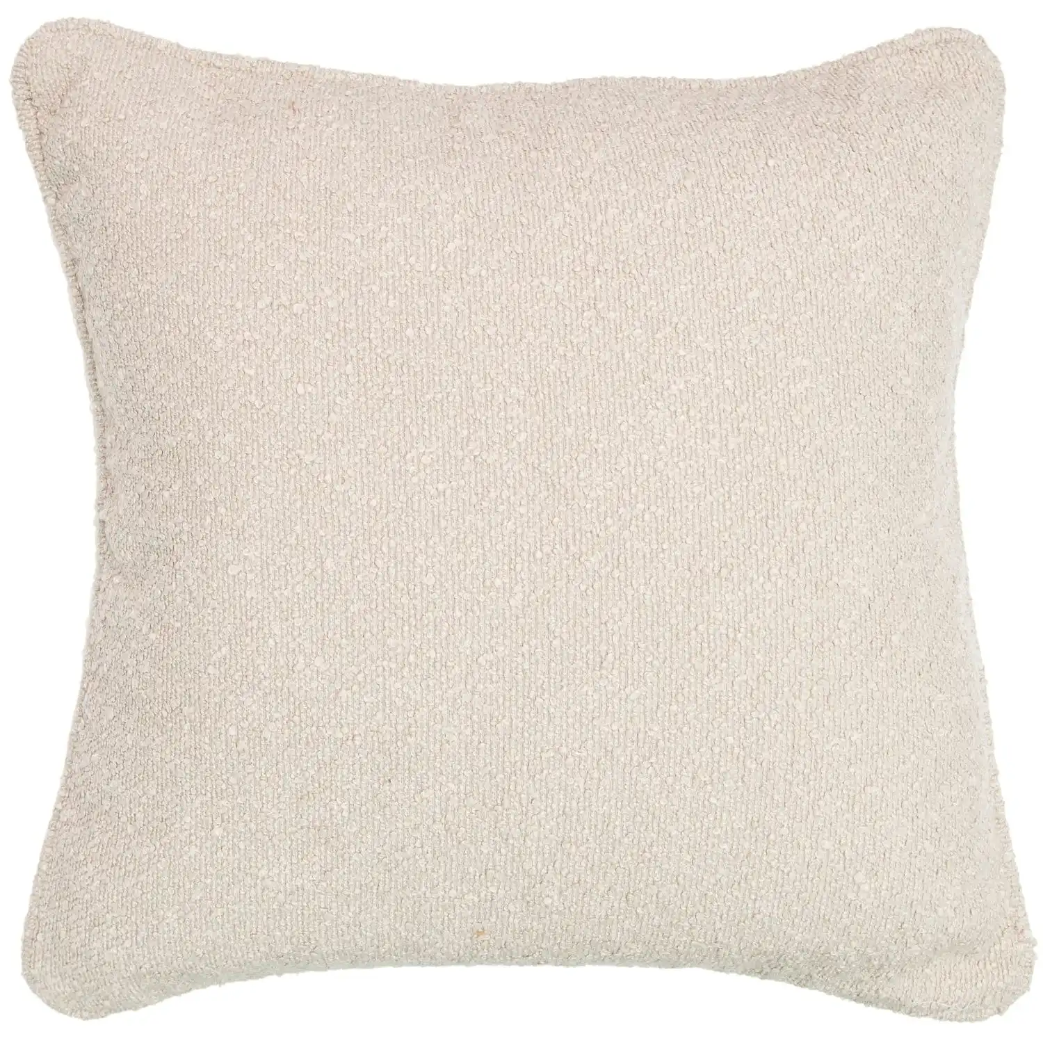 Boucle European Cushion - Linen