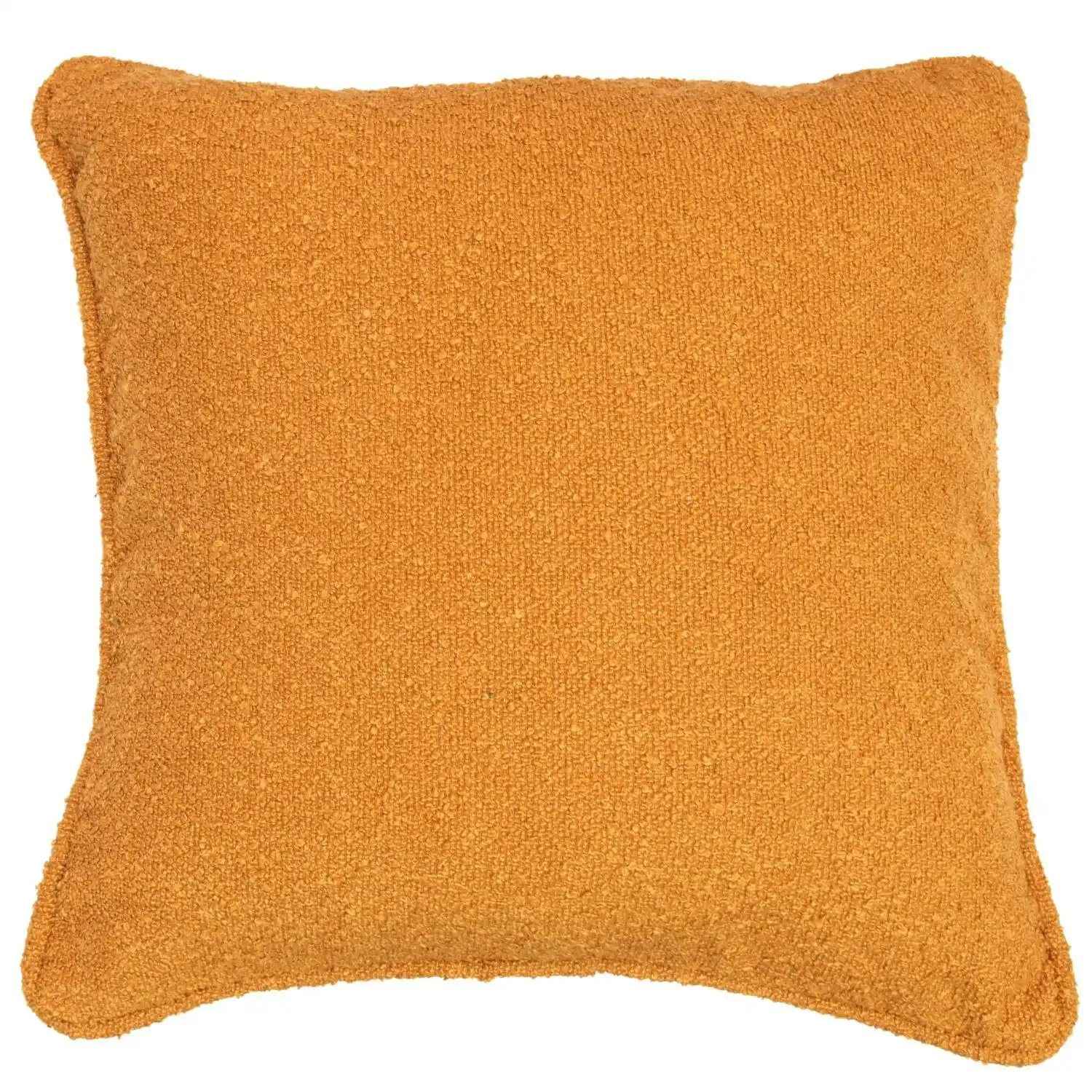 Boucle European Pillowcase - Rust