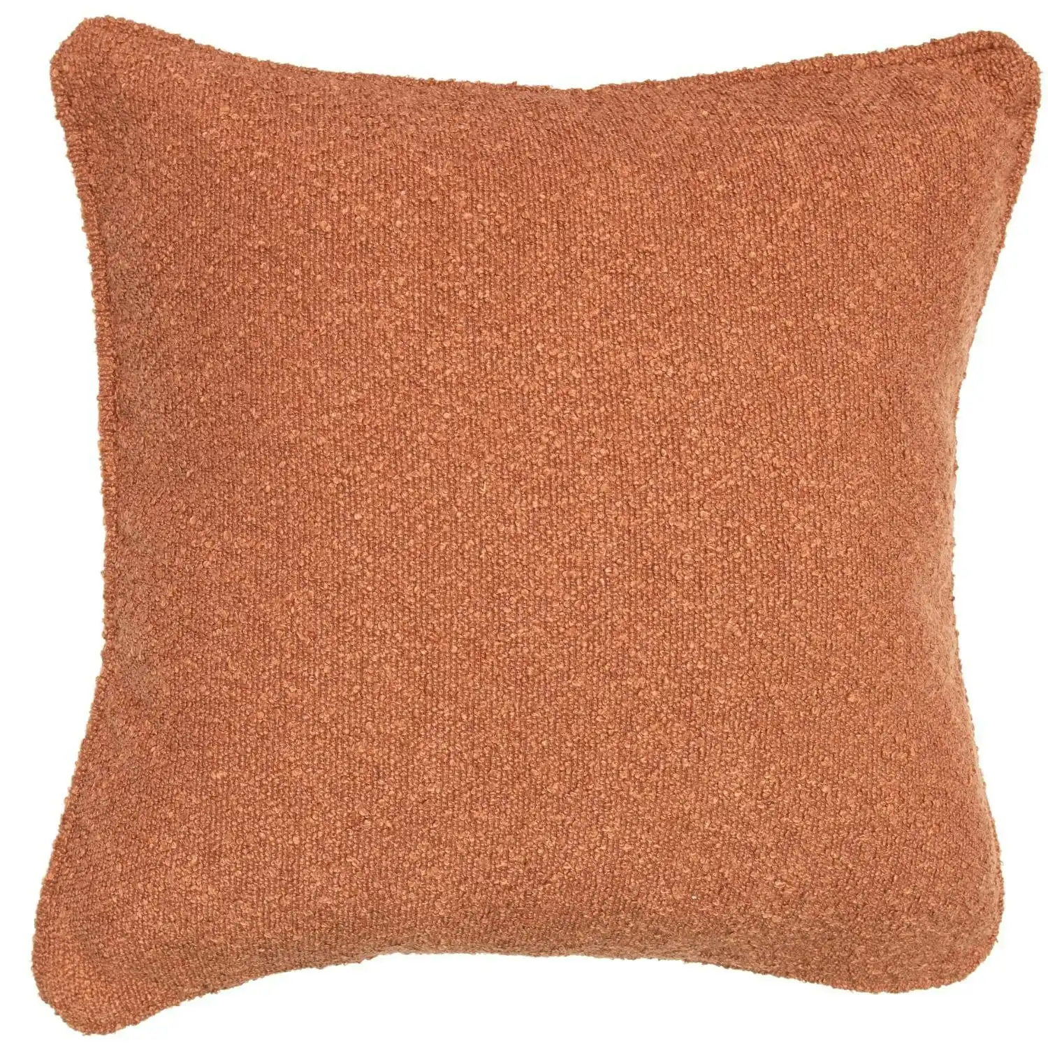 Boucle European Pillowcase - Ruby
