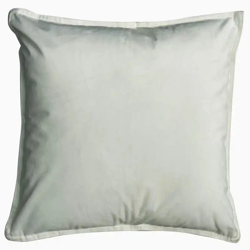 Velvet European Pillowcase White