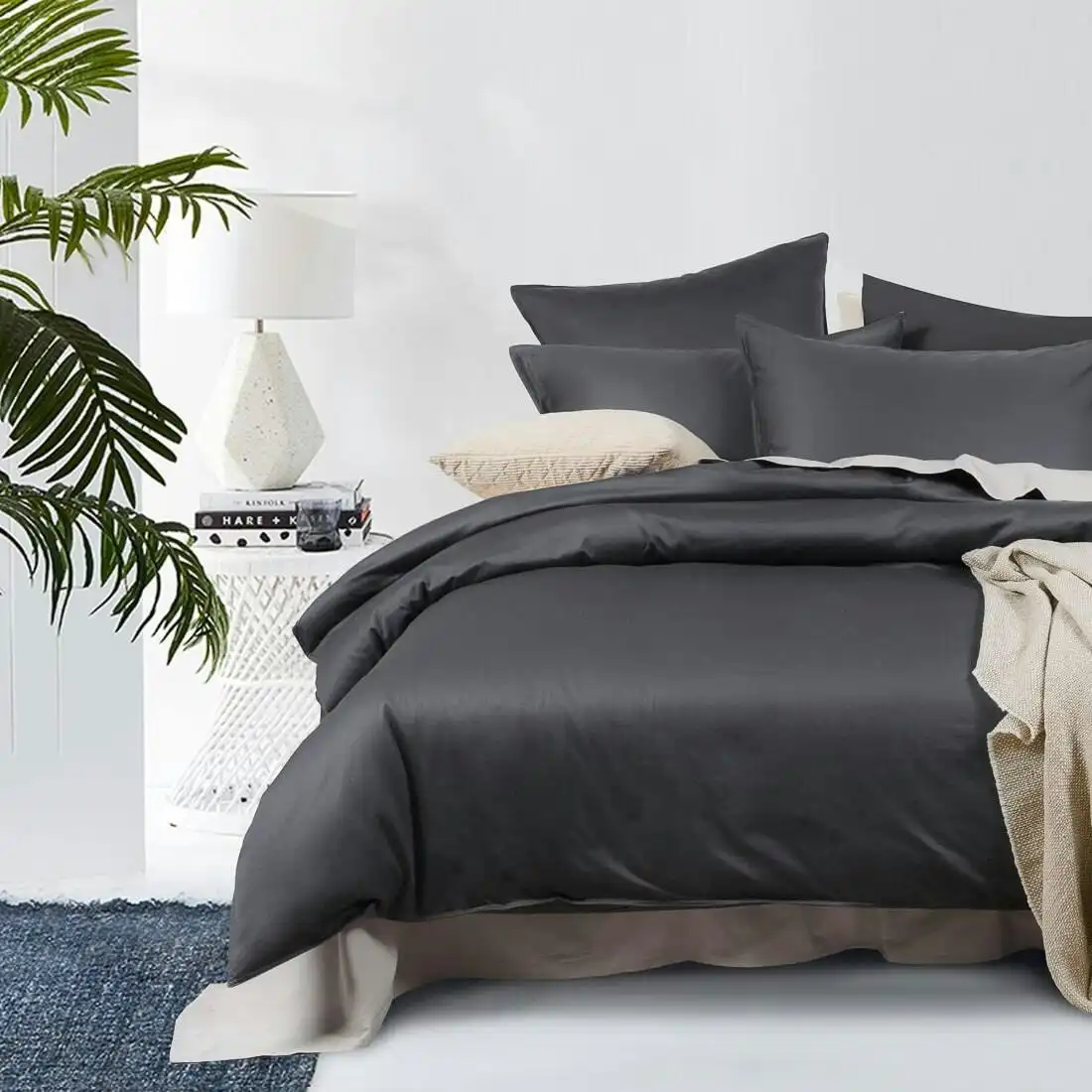 Bamboo Charcoal Quilt Cover Set