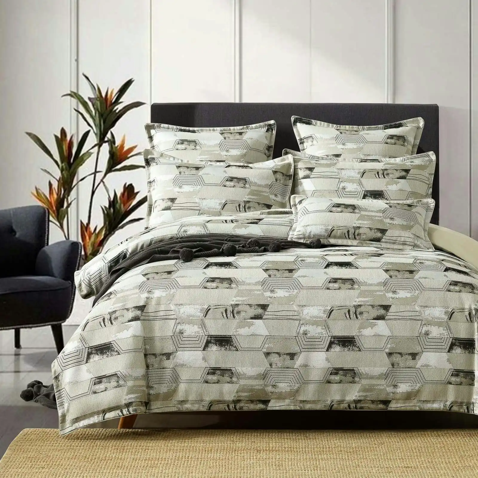 Barclay Natural Quilt Cover Set