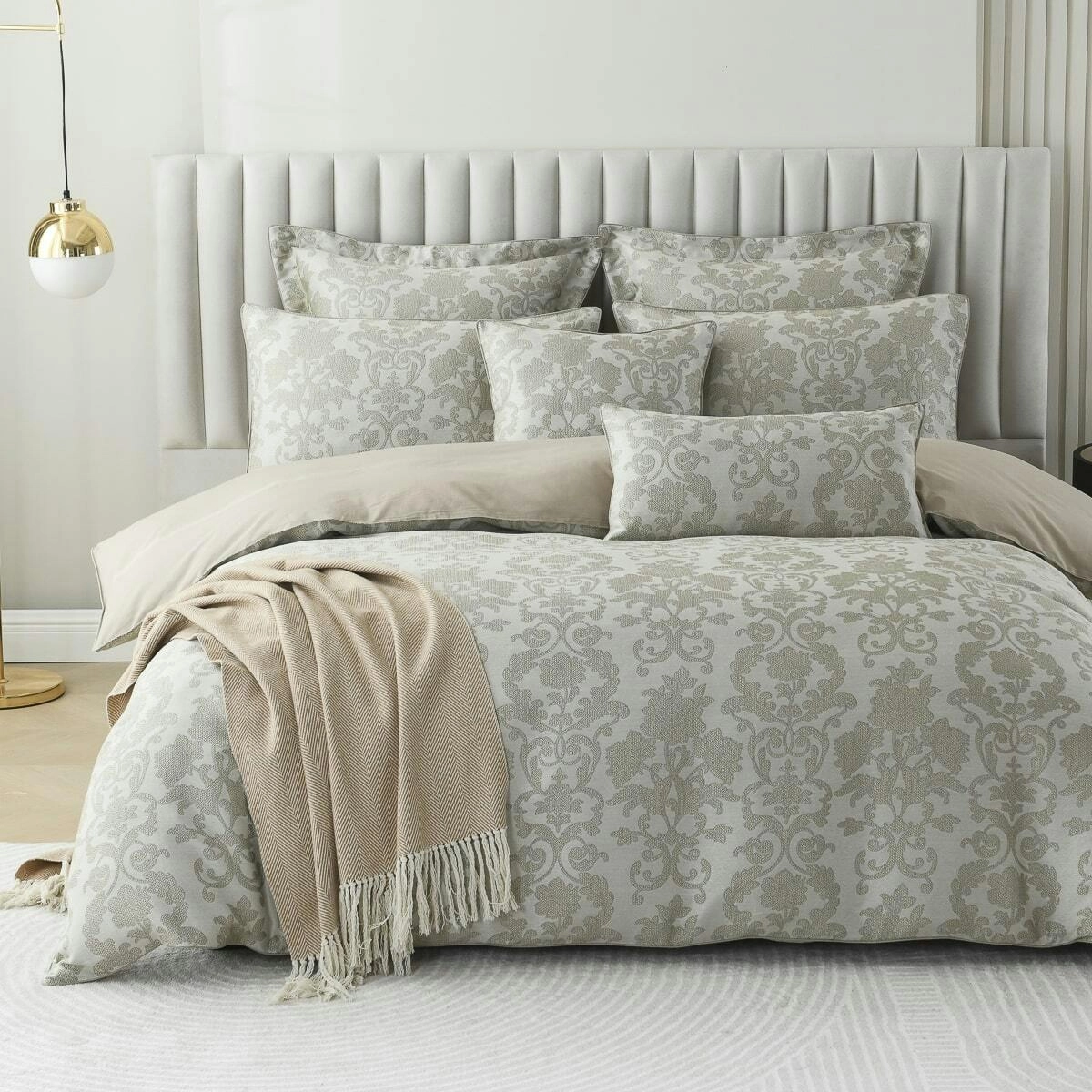 Everly Linen Quilt Cover Set